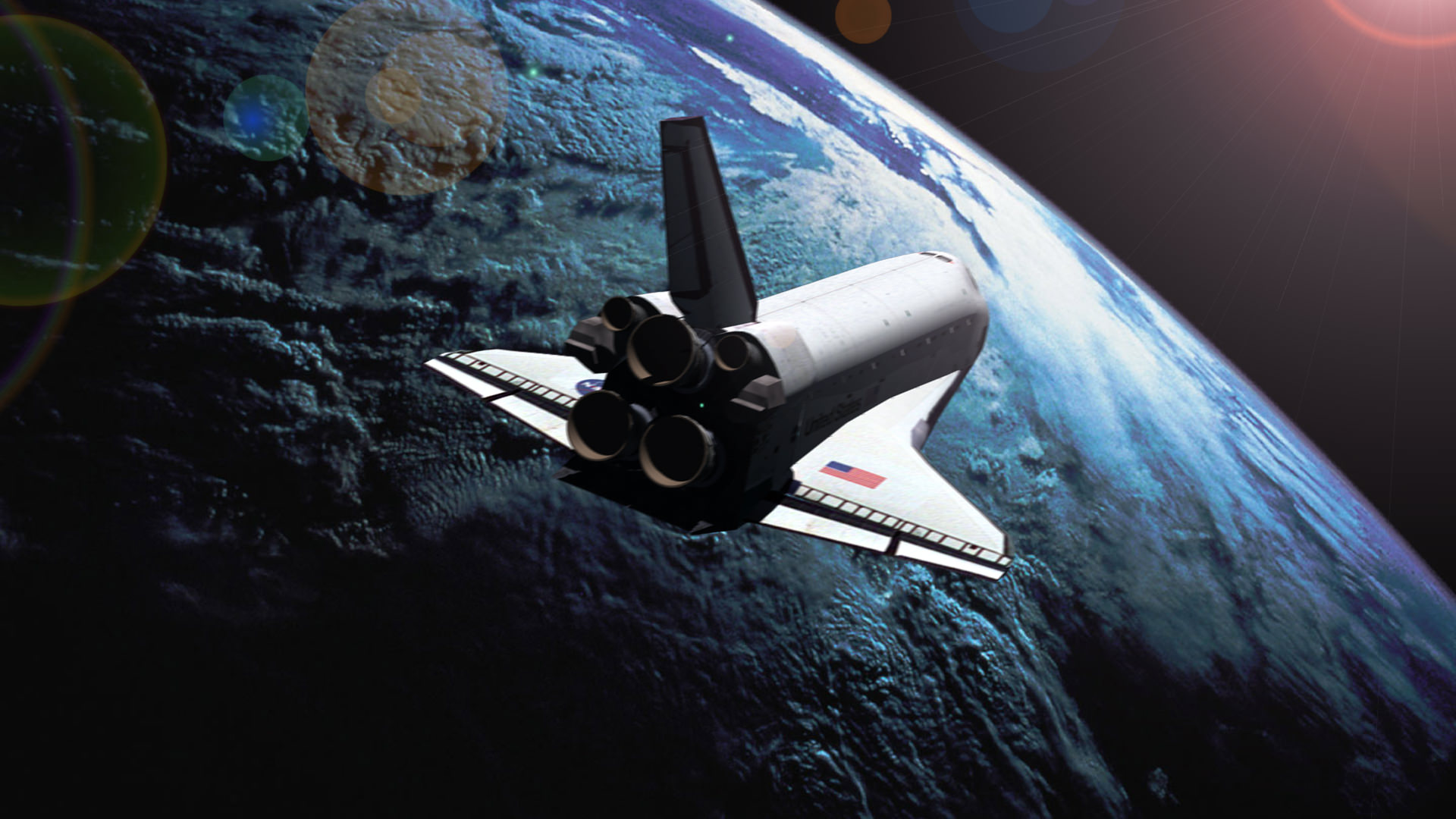 Space Shuttle in Orbit