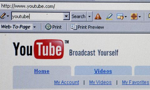 youtube old home page